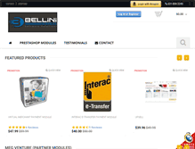 Tablet Screenshot of bellini-services.com